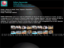 Tablet Screenshot of esferadecoracion.alhsys.es